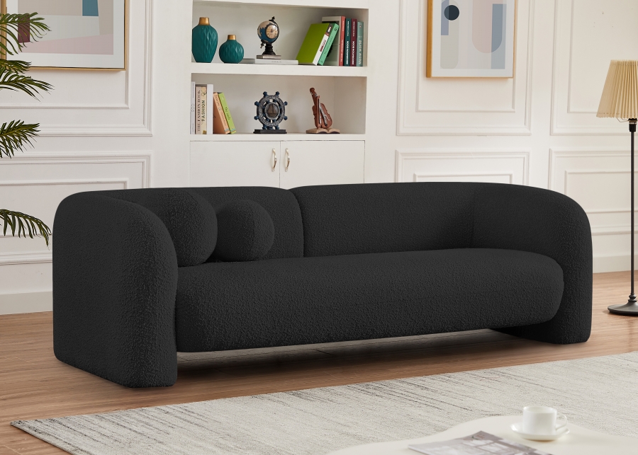Emory 89" Boucle Fabric Upholstered Sofa