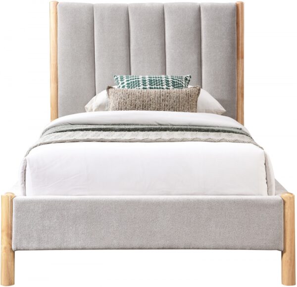 Kona Fabric Upholstered Twin Bed