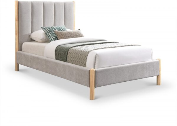 Kona Fabric Upholstered Twin Bed