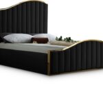 Jolie Velvet Upholstered Bed