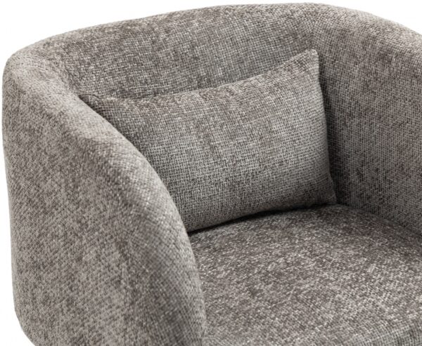Sawyer Chenille Fabric Upholstered Accent Chair