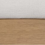 Lucia Linen Textured Fabric Upholstered Bed