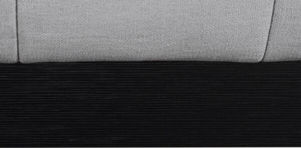 Lucia Linen Textured Fabric Upholstered Twin Bed