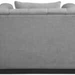 Lucia Linen Textured Fabric Upholstered Living Room Chair