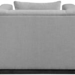 Alfie Linen Textured Fabric Upholstered Living Room Chair