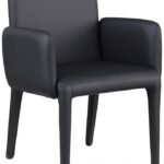 Pelle Vegan Leather Upholstered Dining Chair / Accent Chair