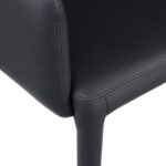Pelle Vegan Leather Upholstered Dining Chair / Accent Chair