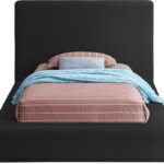Terra Boucle Fabric Upholstered Bed