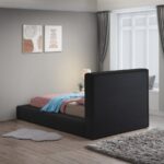 Terra Boucle Fabric Upholstered Bed