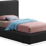 Terra Boucle Fabric Upholstered Bed