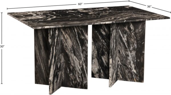 Verona 60" Marble Dining Table