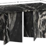 Verona 78" Marble Dining Table