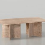 Verona Travertine Coffee Table