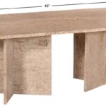 Verona Travertine Coffee Table