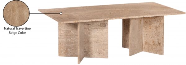 Verona Travertine Coffee Table
