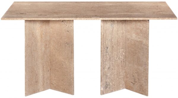 Verona 60" Travertine Dining Table