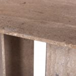 Verona 60" Travertine Dining Table