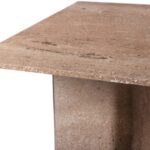 Verona 60" Travertine Dining Table