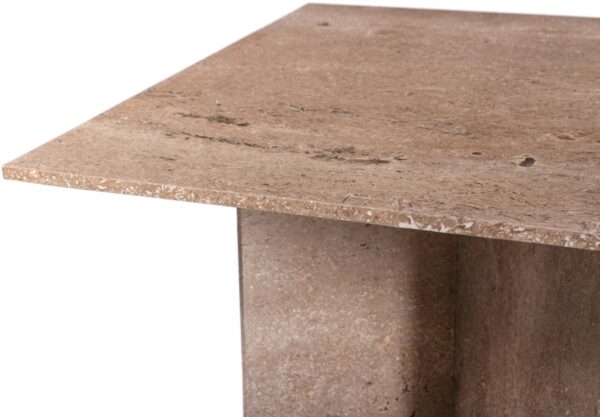 Verona 60" Travertine Dining Table