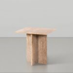 Verona Travertine End Table