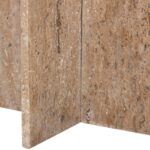 Verona Travertine End Table