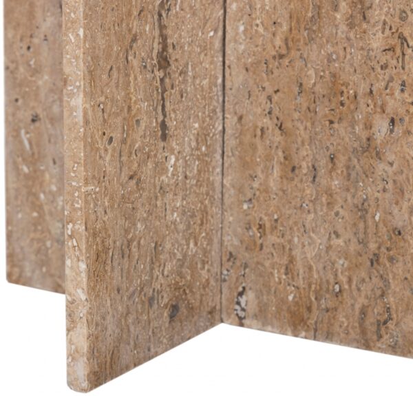 Verona Travertine End Table