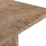 Verona Travertine End Table