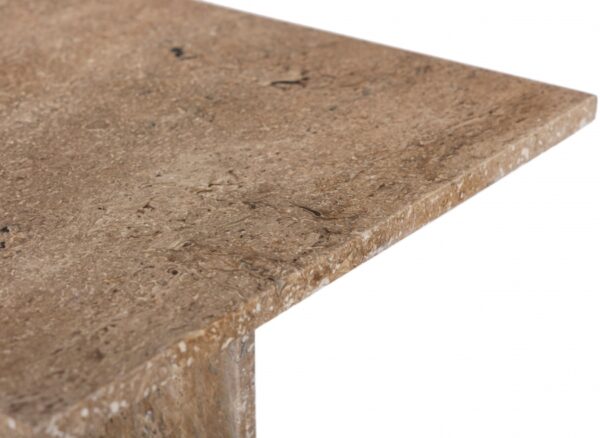 Verona Travertine End Table