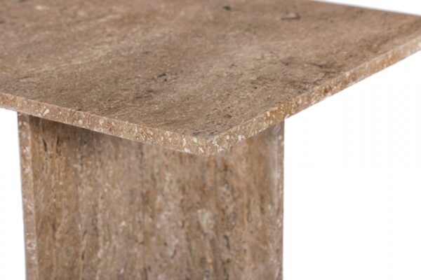 Verona Travertine End Table