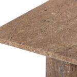 Verona Travertine End Table