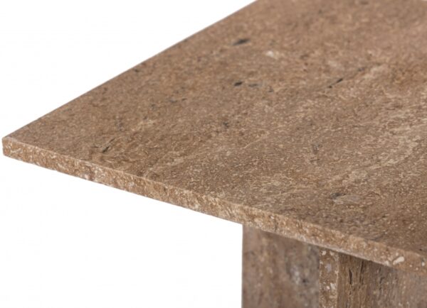 Verona Travertine End Table