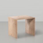 Canova Travertine End / Side Table