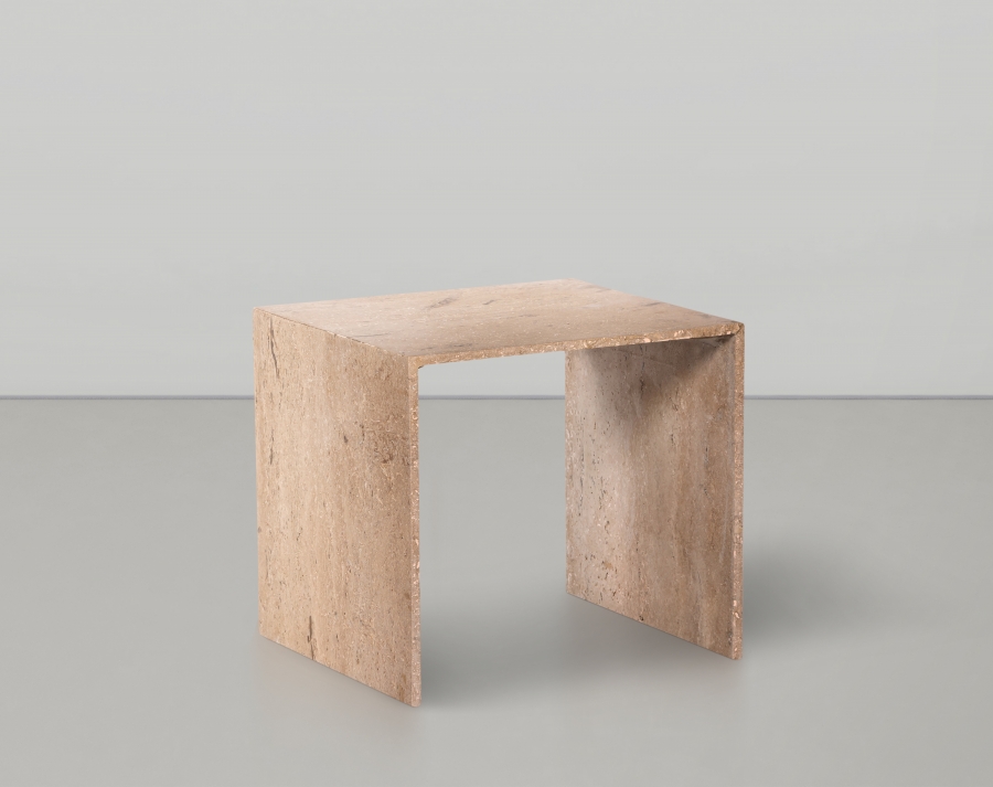 Canova Travertine End / Side Table