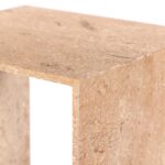 Canova Travertine End / Side Table
