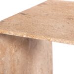 Canova Travertine End / Side Table