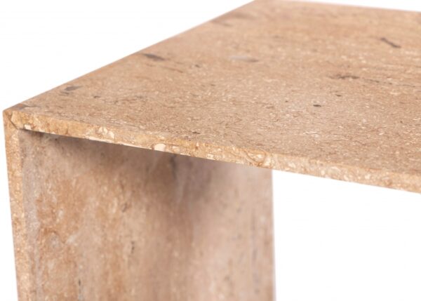 Canova Travertine End / Side Table