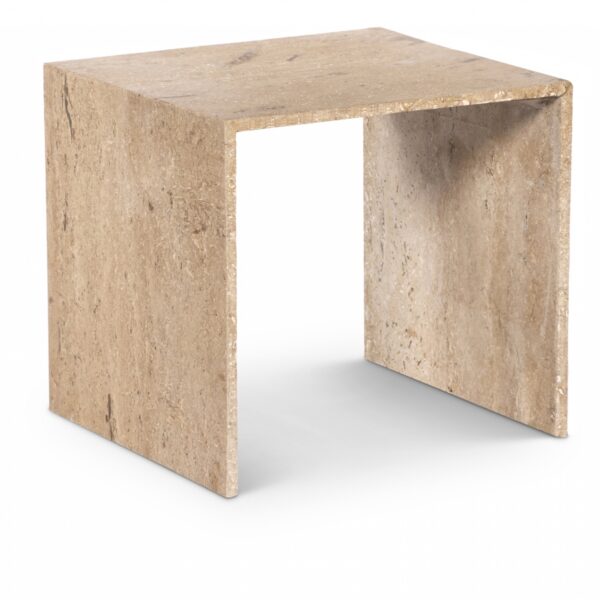 Canova Travertine End / Side Table
