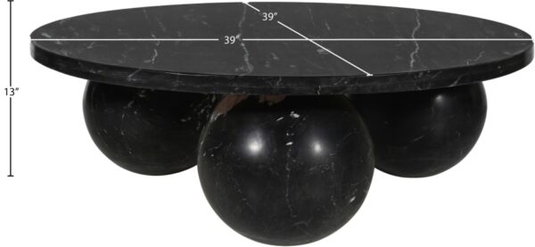 Spherical Marble Coffee Table