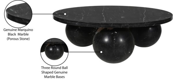 Spherical Marble Coffee Table