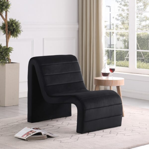 Ivy Velvet Upholstered Accent Chair