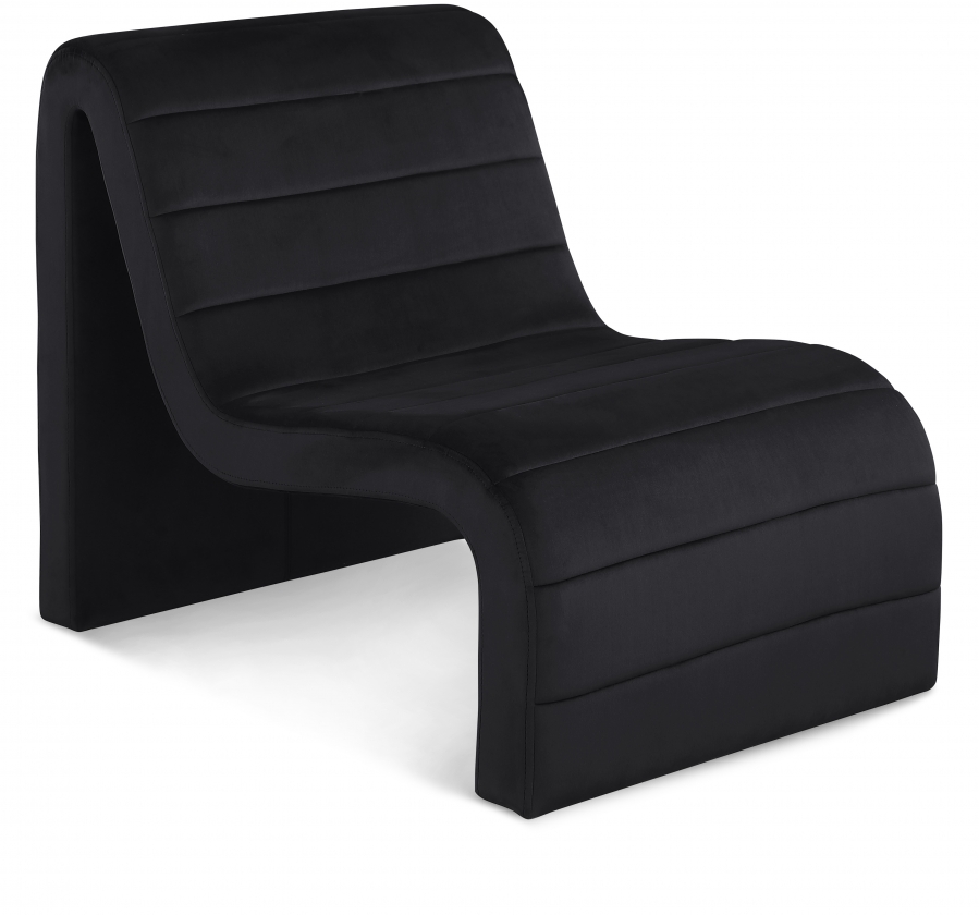 Ivy Velvet Upholstered Accent Chair