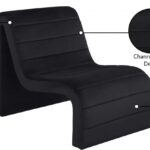 Ivy Velvet Upholstered Accent Chair