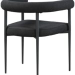 Louie Boucle Fabric Upholstered Dining Chair