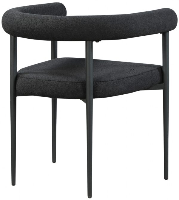 Louie Boucle Fabric Upholstered Dining Chair