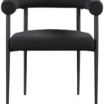 Louie Boucle Fabric Upholstered Dining Chair