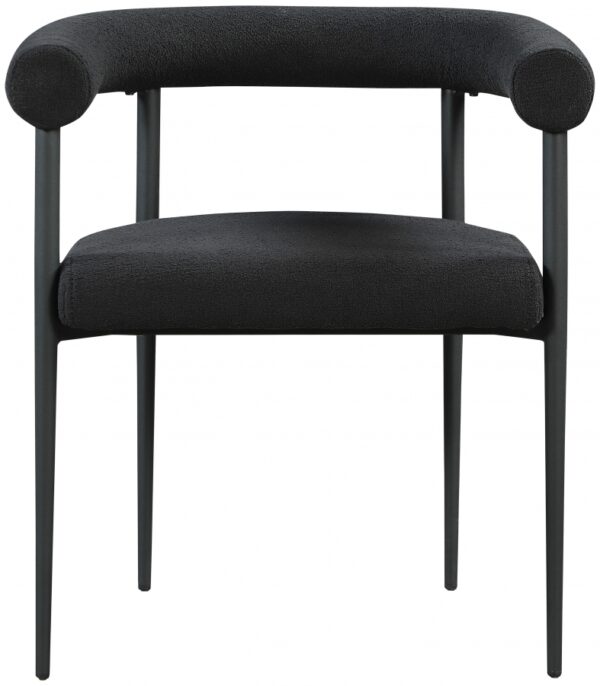 Louie Boucle Fabric Upholstered Dining Chair