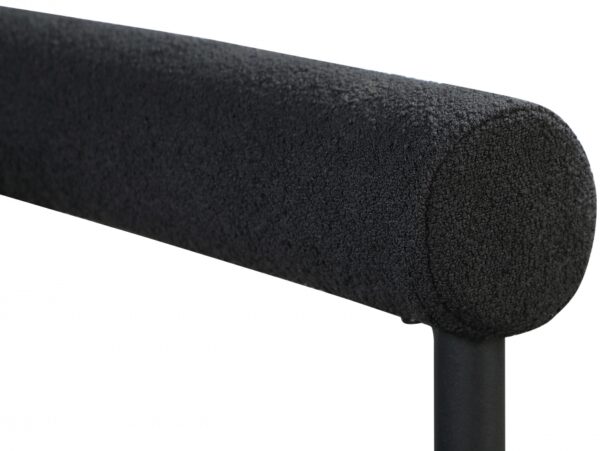 Louie Boucle Fabric Upholstered Dining Chair