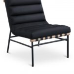 Burke Vegan Leather Upholstered Accent Chair