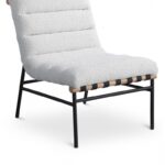 Burke Boucle Fabric Upholstered Accent Chair