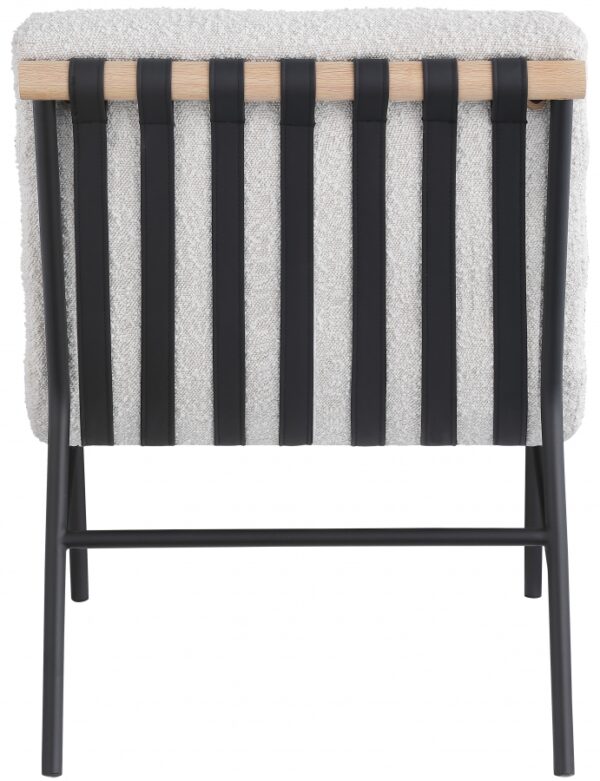 Burke Boucle Fabric Upholstered Accent Chair